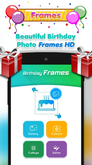 Birthday Photo Frame Screenshot 0