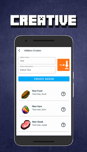 Addons Creator for Minecraft PE Screenshot 2