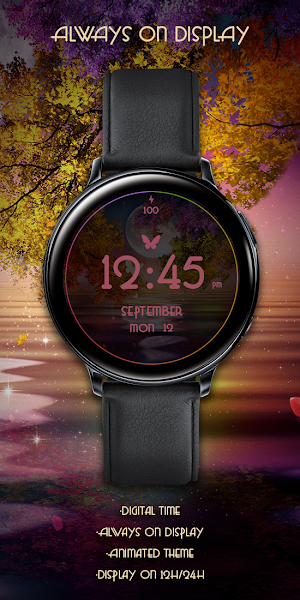 Autumn Blossom_Watchface Screenshot 3