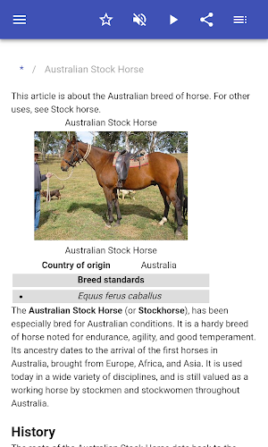 Breeds of horses Screenshot 1