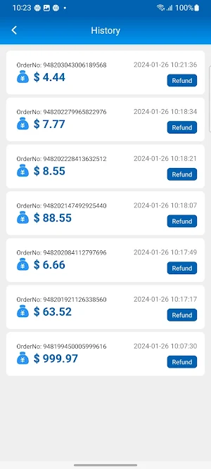NEXGO SoftPOS Demo Screenshot 3