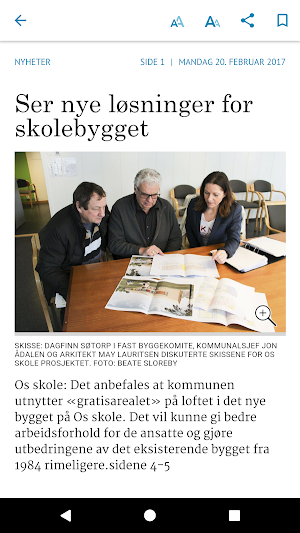 Rakkestad Avis eAvis Screenshot 2