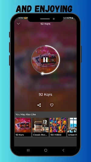 92 Kqrs Classic Rock Mn Radio Screenshot 2