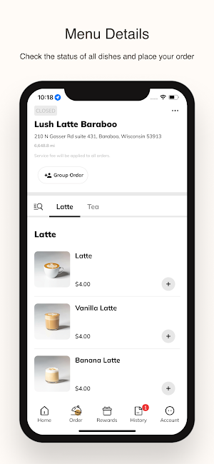Lush Latte Screenshot 1