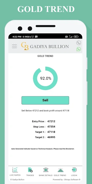 Gadiya Bullion Screenshot 1