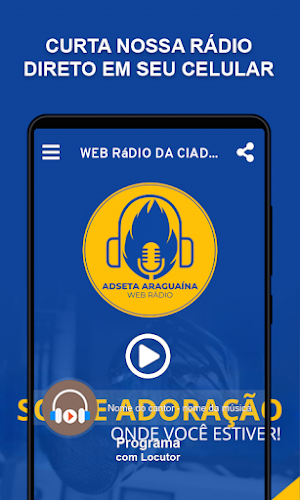 Web Rádio da CIADSETA Screenshot 0