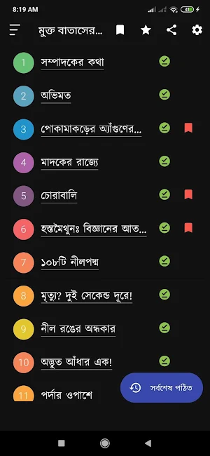 মুক্ত বাতাসের খোঁজে - Mukto Batasher Khoje Screenshot 1