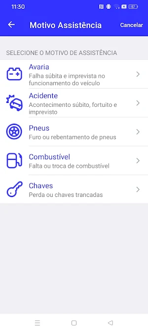assistência ok! Screenshot 2