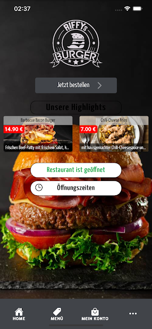 Riffy's Burger Screenshot 0