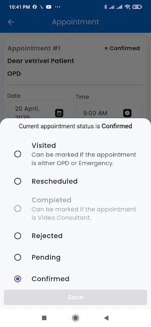 Hospify Doctor Screenshot 2