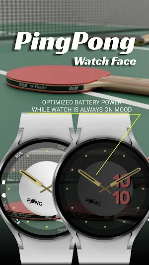 PingPong - Watch Face Screenshot 2