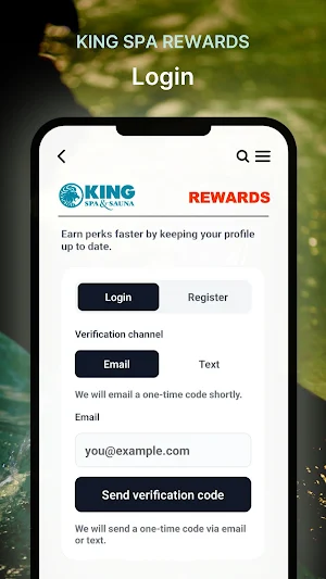 Kingspa Rewards Screenshot 1