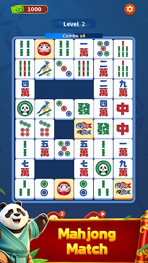 Mahjong Pair Drift Screenshot 0