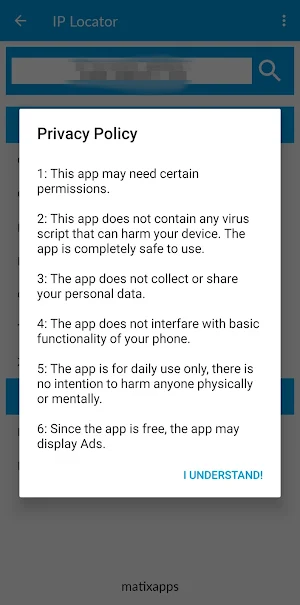 IP Locator Screenshot 0