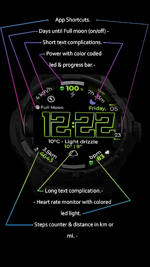 Watch Face CUE169 Screenshot 1