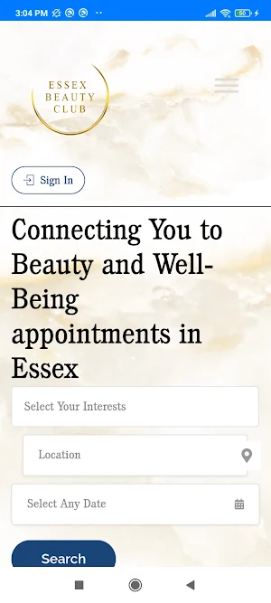 ESSEX BEAUTY CLUB Screenshot 0