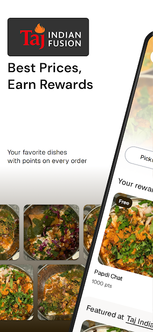 Taj Indian Fusion Screenshot 0