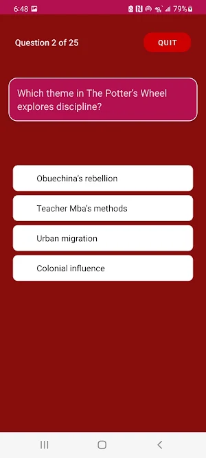 Literature In English Question Screenshot 2