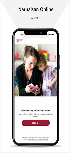 Närhälsan Online Screenshot 0