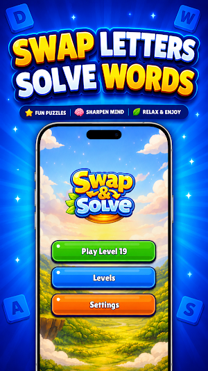 Swap & Solve: Word Puzzle Screenshot 0