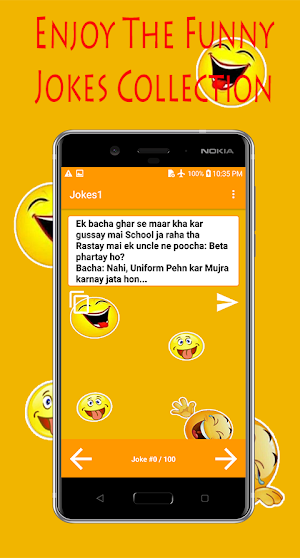 Free Funny Jokes App Screenshot 2