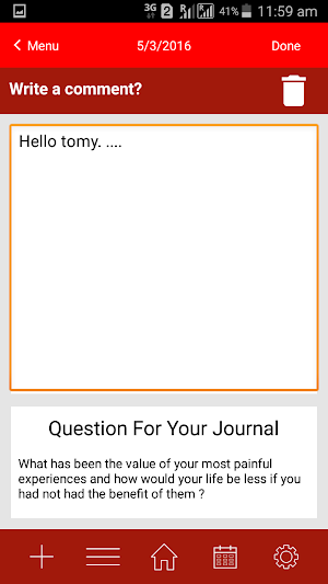 Lets Journal Screenshot 2