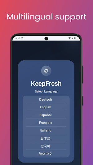 KeepFresh Screenshot 1