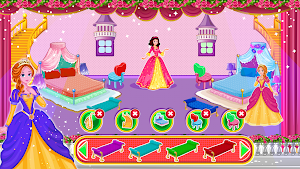 Royal Princess Room Makeover: Doll House Decor Screenshot 1