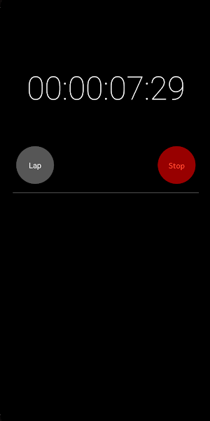 StopWatch Screenshot 1