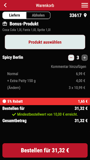 Haus des Burgers Bielefeld Screenshot 1