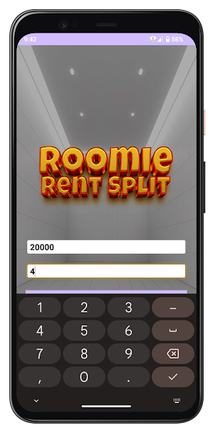 Roomie Rent Split Screenshot 1