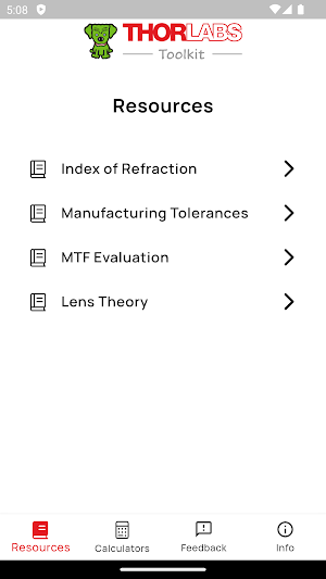 Thorlabs Toolkit Screenshot 3