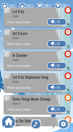 Piano Tiles Elssa Frojen 2 Screenshot 1