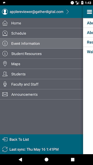 Walden University Events Screenshot 1
