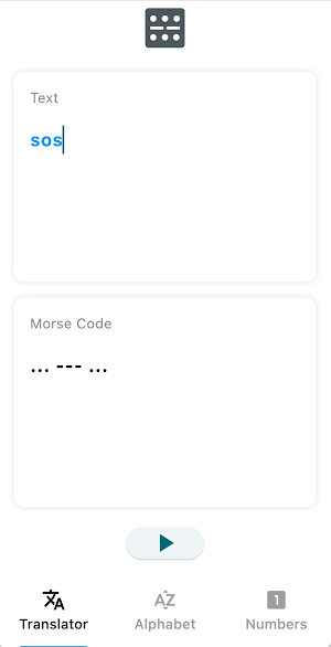 Morse Code Translator Screenshot 0