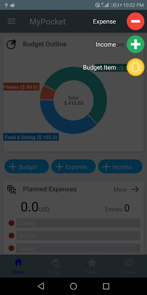MyPocket Screenshot 1