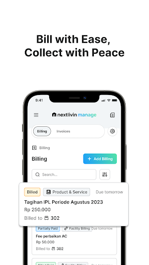 Nextlivin Manage Screenshot 2