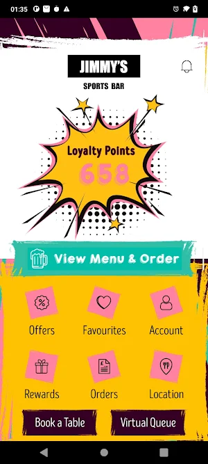 Jimmys Sports Bar Screenshot 1