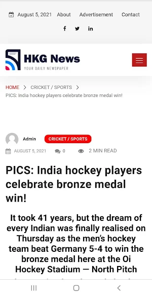 HKG Daily News - India's Popular Online News Media Screenshot 2