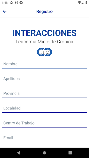 Interacciones ITC Screenshot 1
