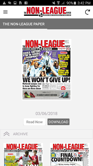 The Non-League Paper Screenshot 0