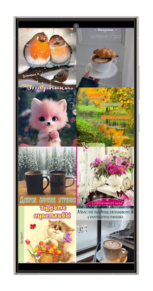 Good Morning Postcards Screenshot 3