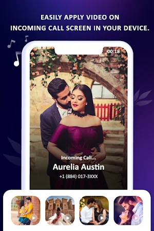 Video Ringtone Incoming Call Screenshot 1