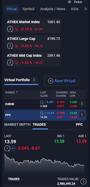 XRHMA Online Trading Screenshot 2