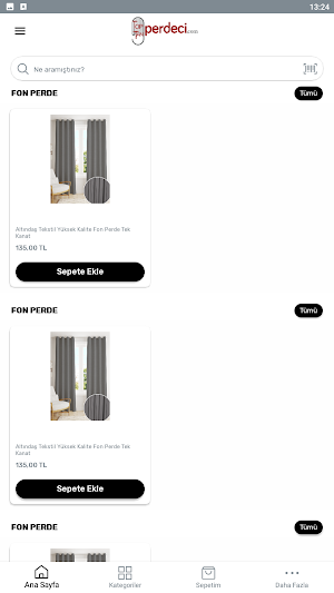 Toptan Perdeci Screenshot 1
