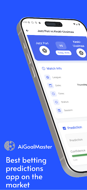 AiGoalMaster: Betting with AI Screenshot 0