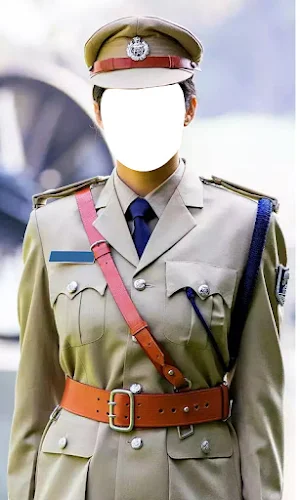 Women Police Dresses Frames Screenshot 3
