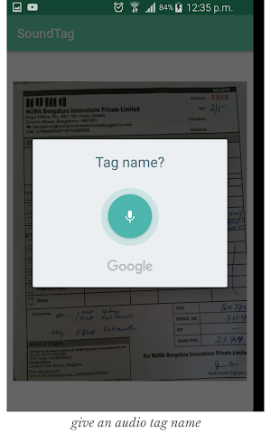SoundTag: Voice Tag Gallery Screenshot 2