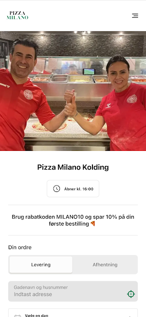 Pizza Milano Kolding Screenshot 0