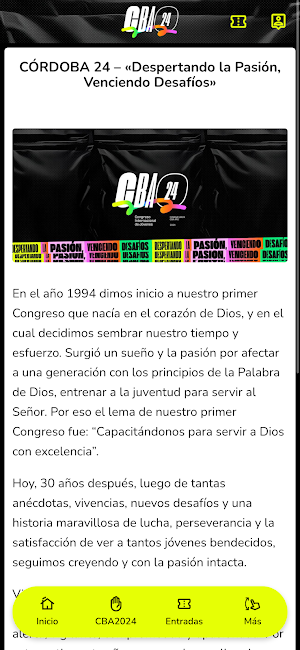 Congreso de Jóvenes Córdoba Screenshot 3